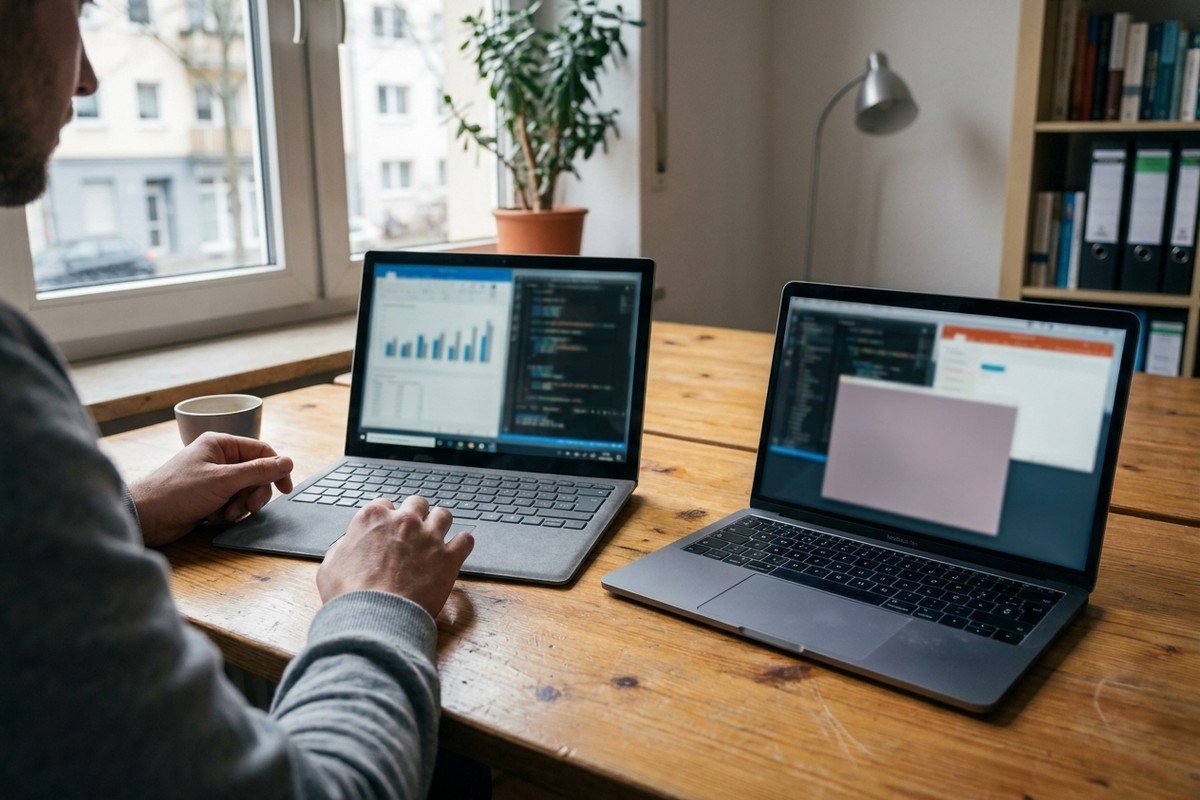 Team using compliant voice dictation in office apps